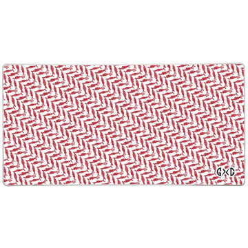 GXG Gaming Mouse PAD Shemagh RED 90x40cm 4mm Waterproof - 2nd Generation