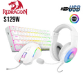 Redragon 3in1 combo S129W : K630W-RGB + M607W+ H350W-RGB