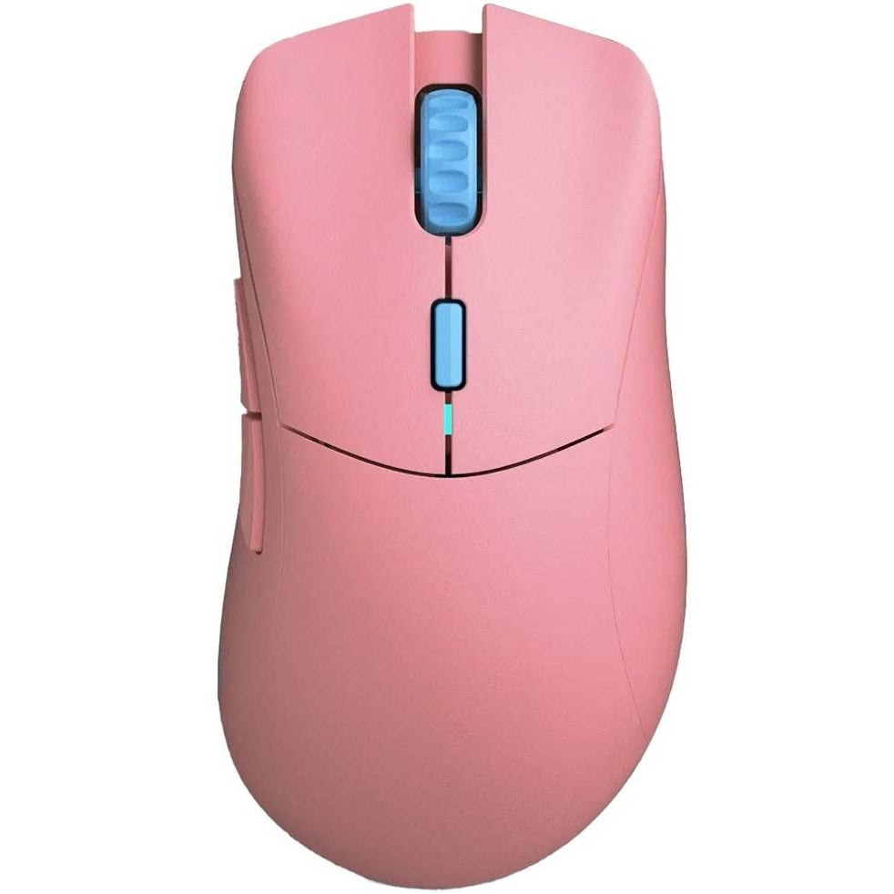 Glorious Model D Pro Wireless Gaming Mouse, Up to 19000 DPI Range, 6 Total Remappable Buttons, Glorious BAMF Sensor, Rounded Edge 100% PTFE Mouse Feet, 2.4GHz Dongle, Pink | GLO-MS-PDW-FLA-FORGE