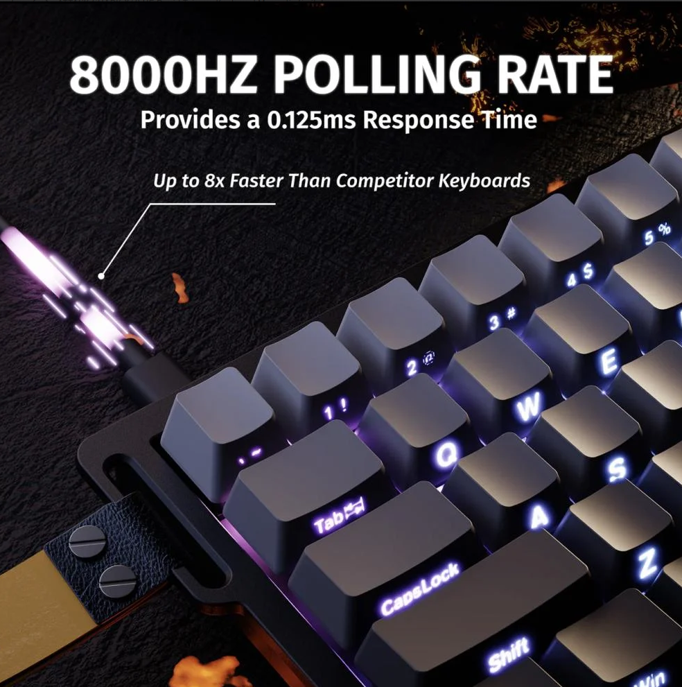 ATTACK SHARK X68 HE - MOONLIGHT