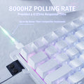 ATTACK SHARK X68 HE - White