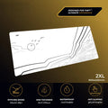 MOUSE PAD 2XL CamelTech Aurora White