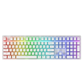 Pudding Keycaps CamelTech - White - Arabic layout