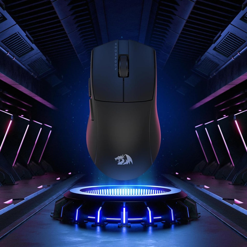 Redragon mouse M916 K1NG PRO, 2.4G/BT/wired Black