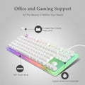 WOMIER K87 GAMING KEYBOARD RGB (87KEYS)